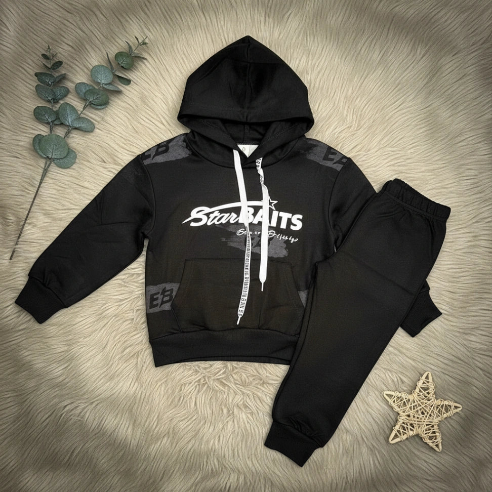 StarBAITS Hoodie Set - Black