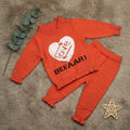 Love Bear Heart Print Set - Orange - Little Champs Pakistan